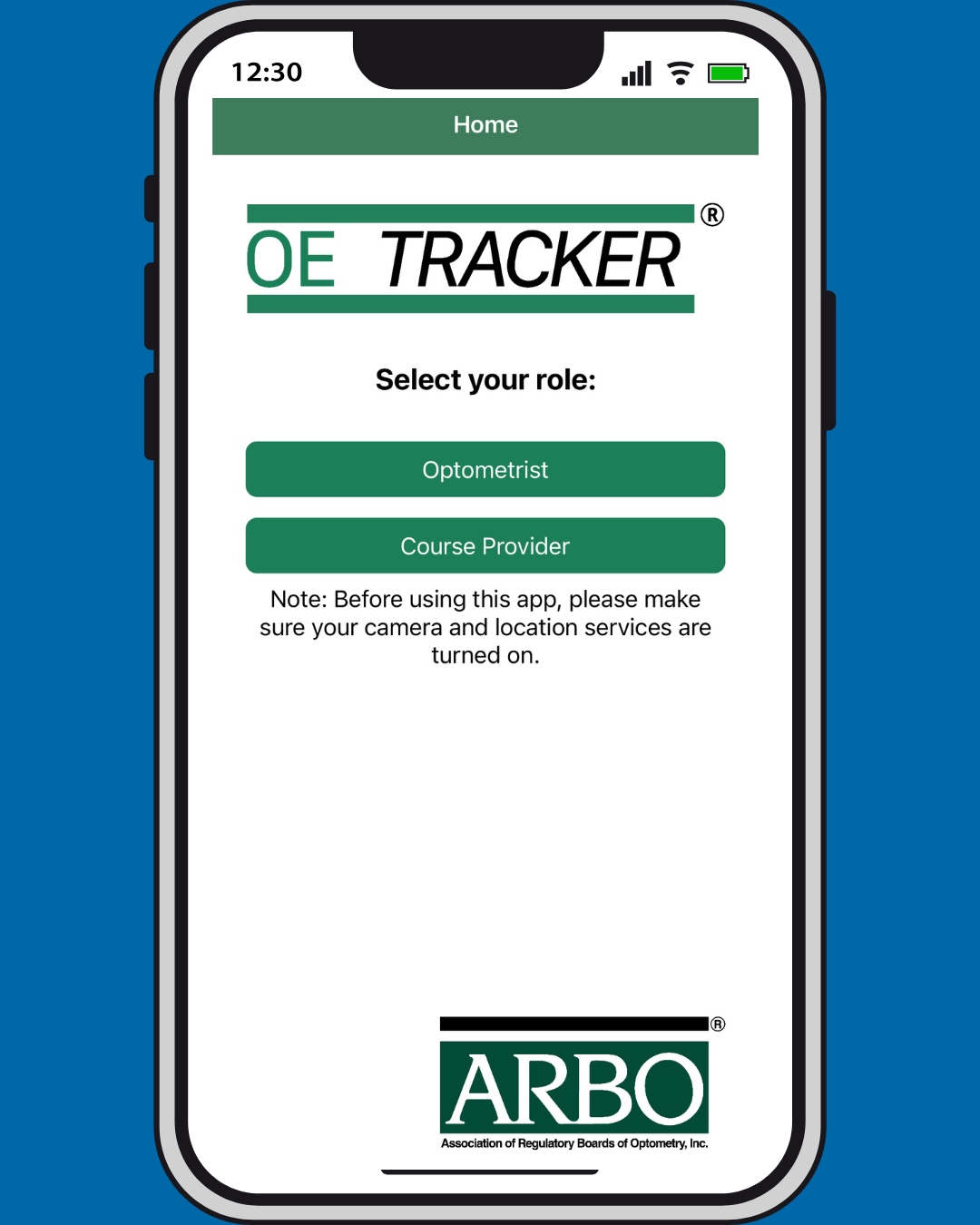 OE Tracker APP